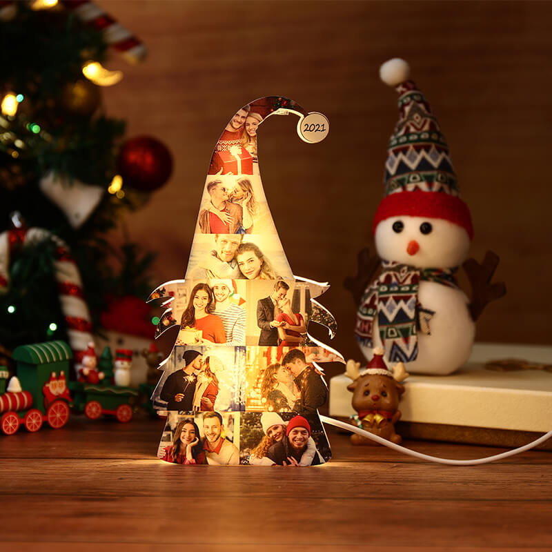 Lumières de gnomes de Noël 2021 personnalisées
