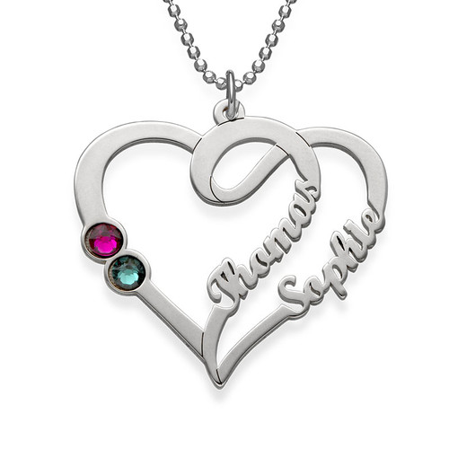 Couples Collier Birthstone