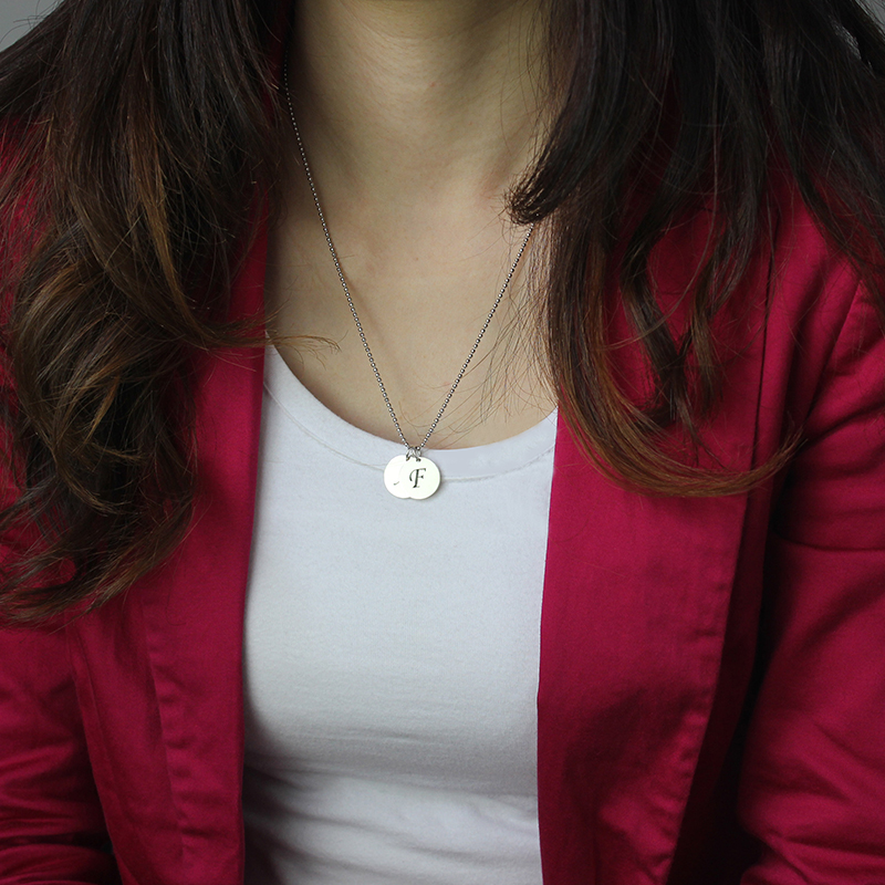 Initiale Disques Collier