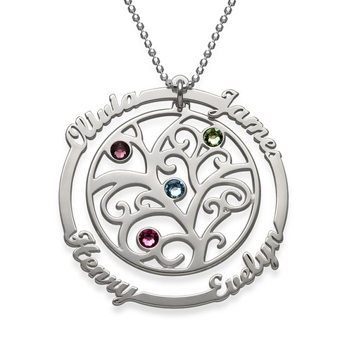 Pierre de naissance la famille Arbre Collier