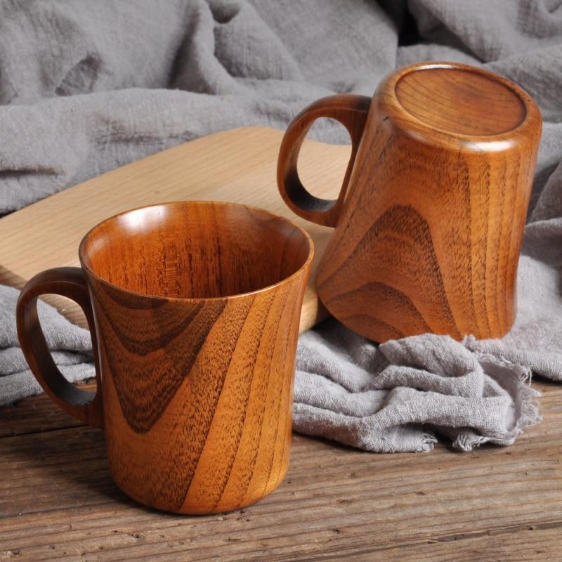 Tasse en bois photo personnalisée