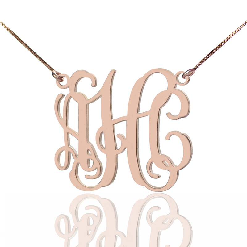 Alexis Bellino style Monogramme Collier