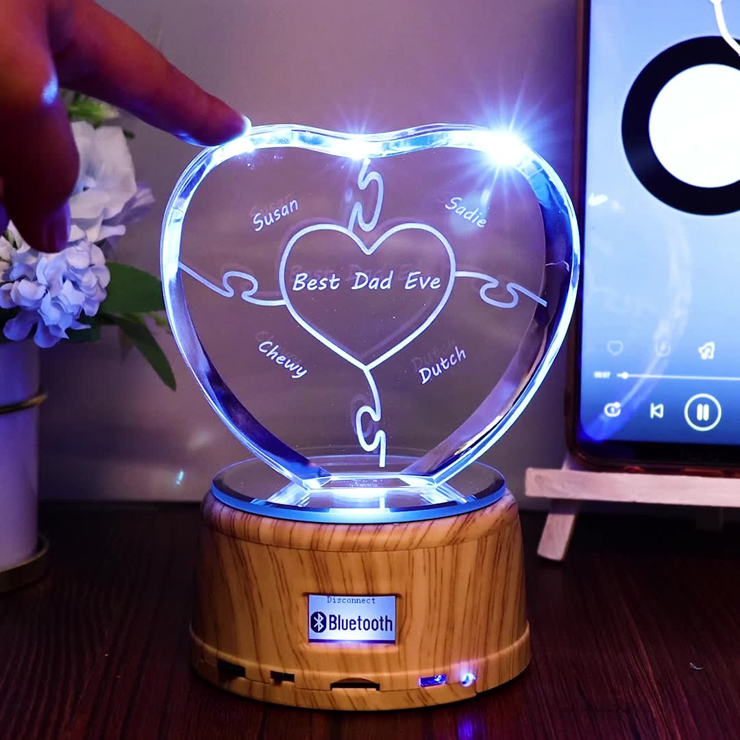 Lampe de puzzle avec nom personnalisé